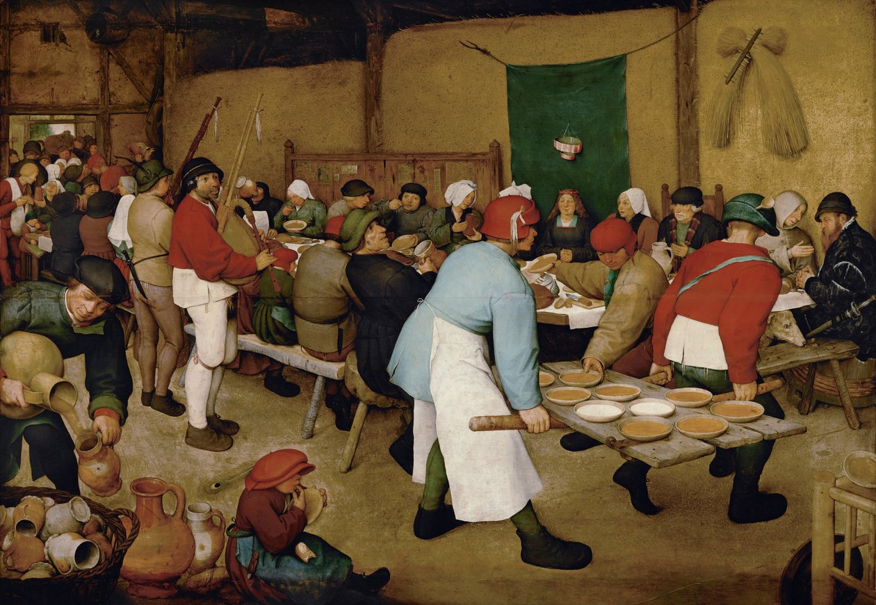 Bondebryllup af Pieter Bruegel the Elder