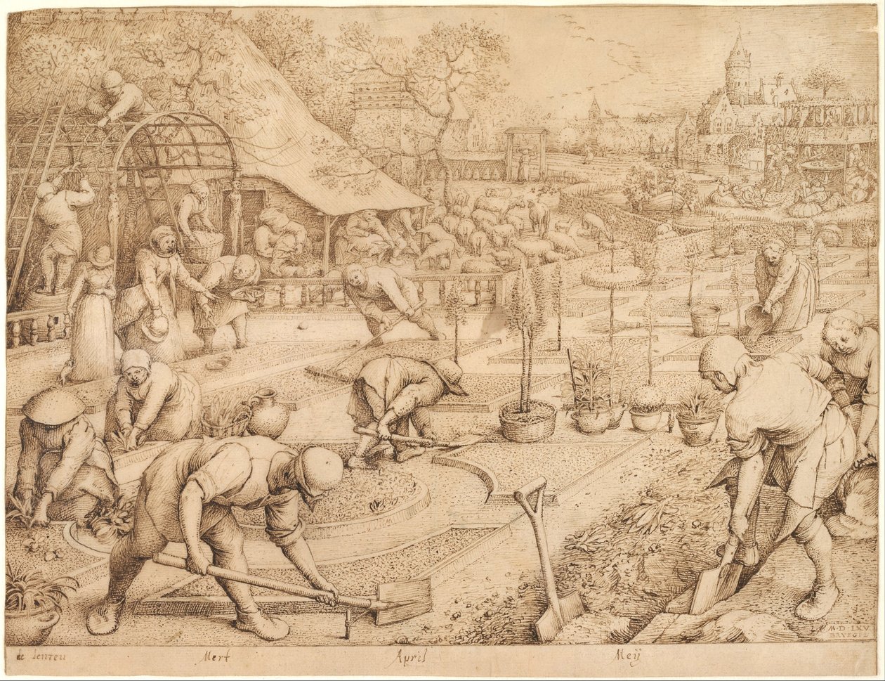 Forår af Pieter Bruegel the Elder