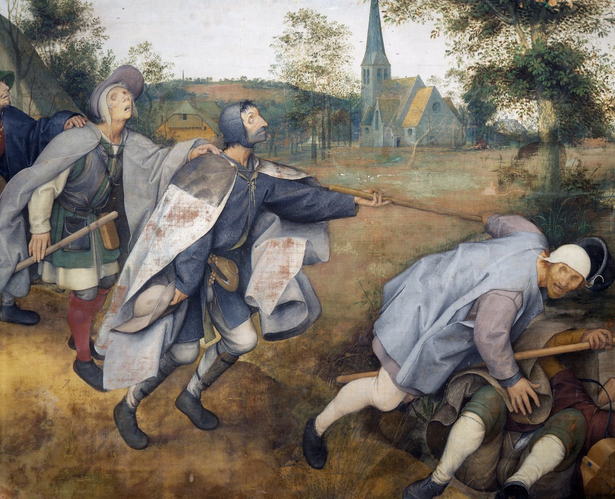 Den blinde fører den blinde af Pieter Bruegel the Elder