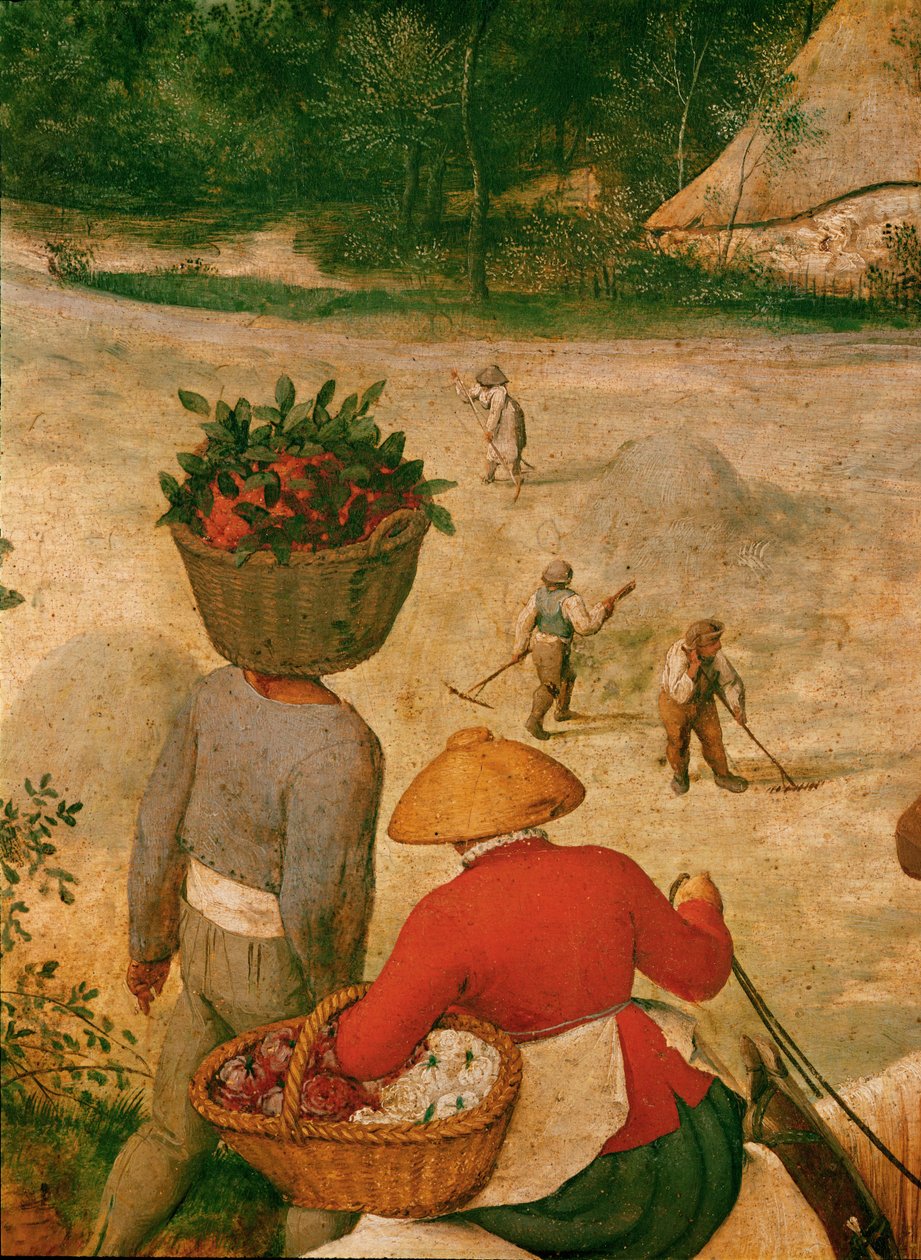 Høhøsten ... (olie på egetræ) af Pieter the Elder Bruegel