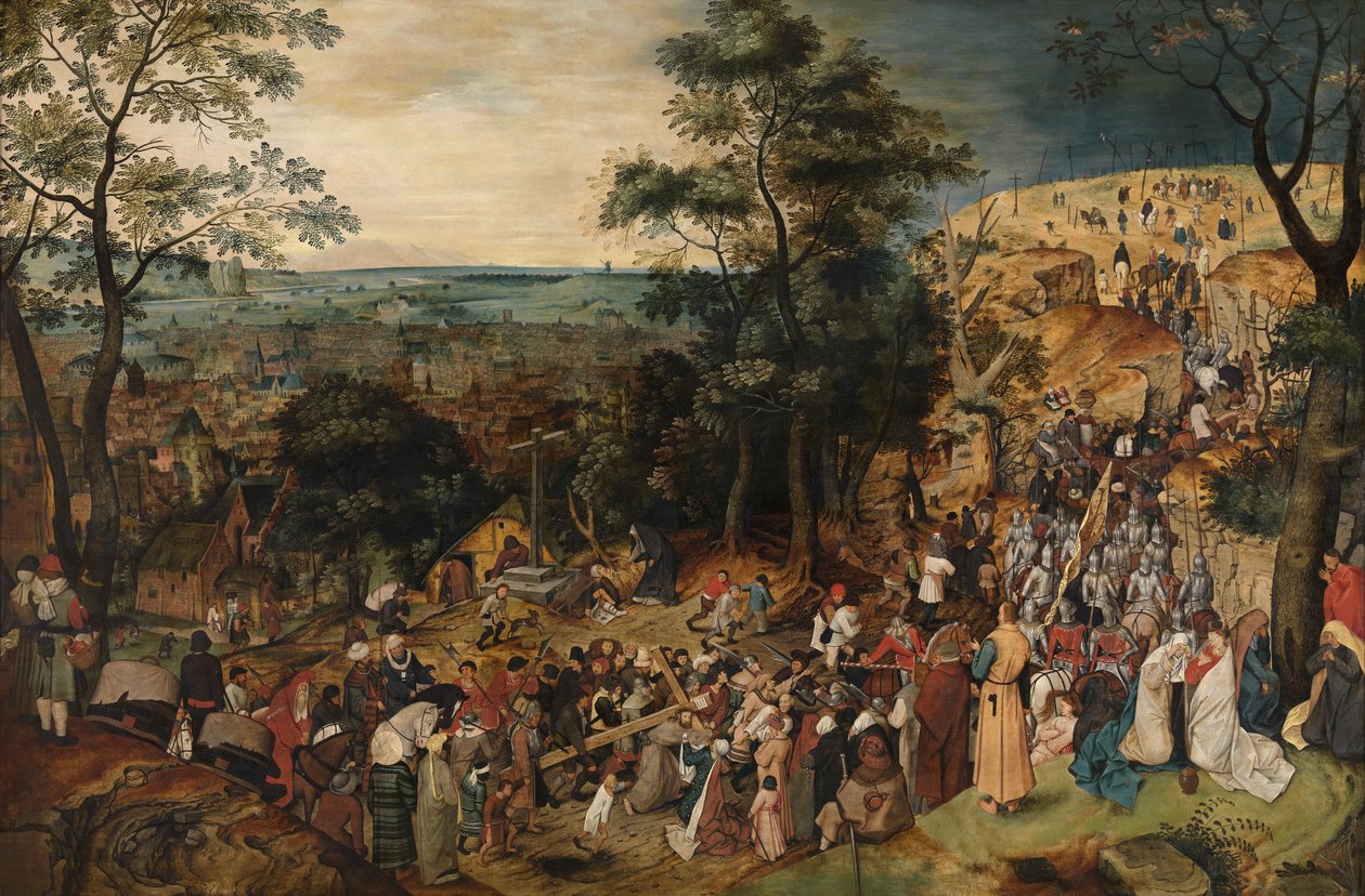 Kristus bærer korset af Pieter the Younger Brueghel