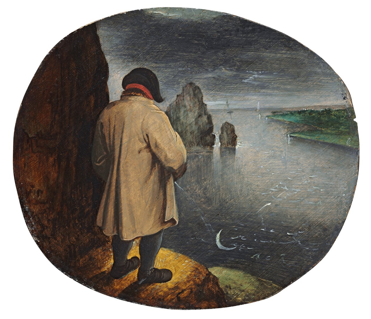 Pisser på månen af Pieter Brueghel the Younger