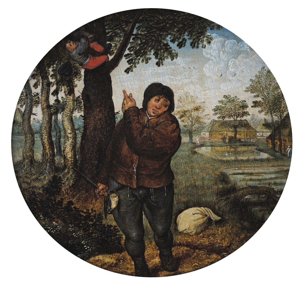 Røver fuglereden af Pieter Brueghel the Younger