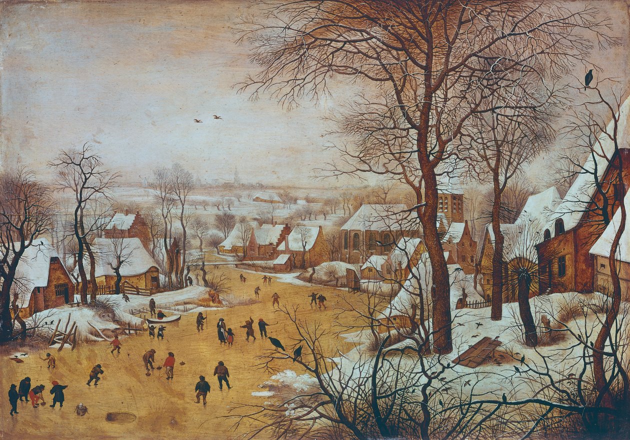 Vinterlandskab af Pieter the Younger Brueghel