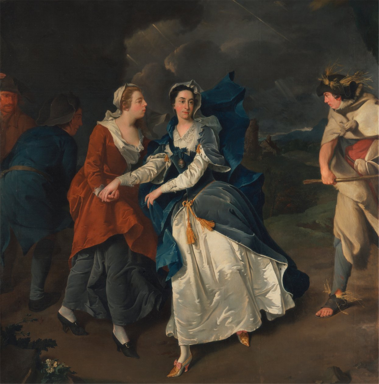 Fru Cibber som Cordelia af Pieter van Bleeck