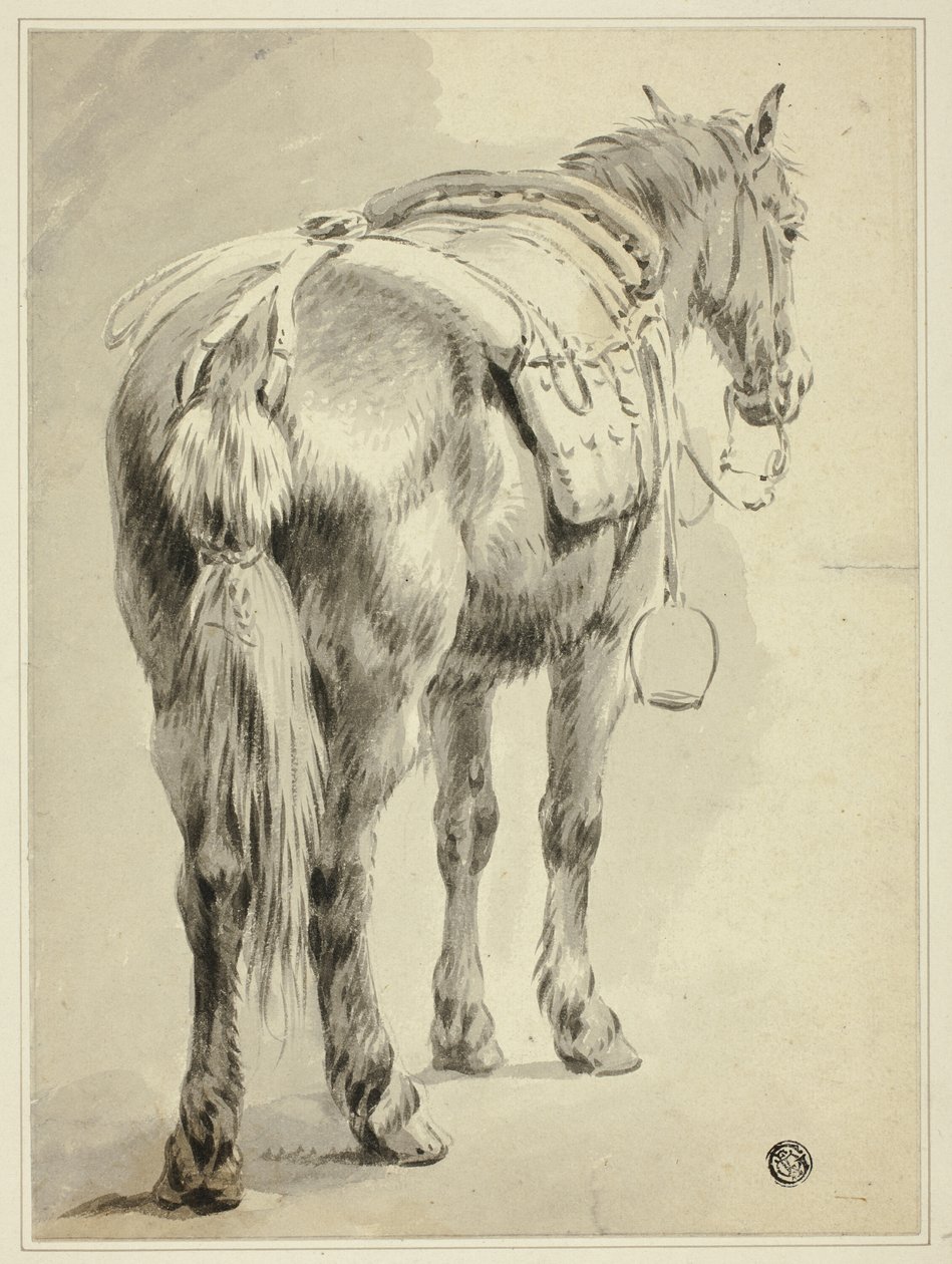 Sadelhest af Pieter van Bloemen