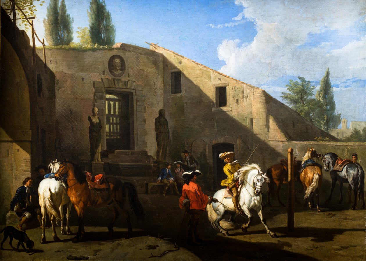 Manegen af Pieter van Bloemen