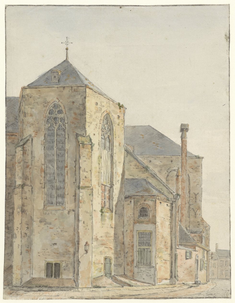 Peterskirken i Utrecht af Pieter van Oort Hzn