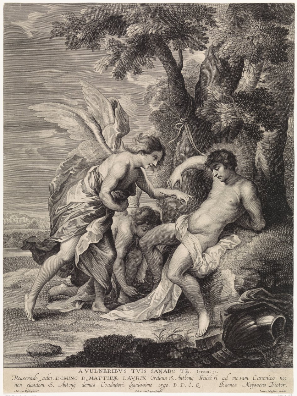 H. Sebastian af Pieter van Schuppen