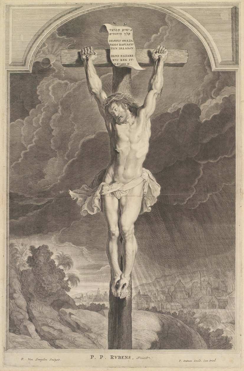Kristus på korset af Pieter van Sompel