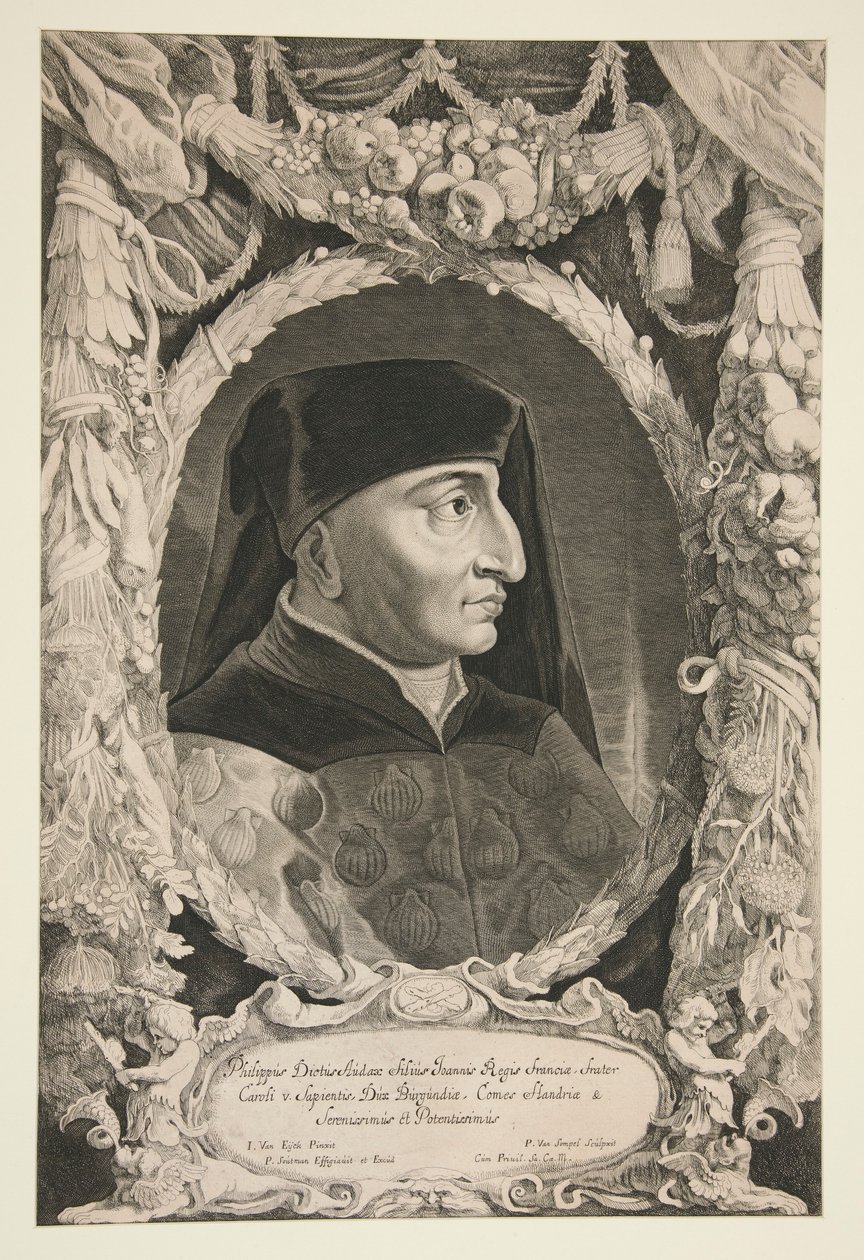 Philippe-le-Hardi, hertug af Bourgogne af Pieter van Sompel