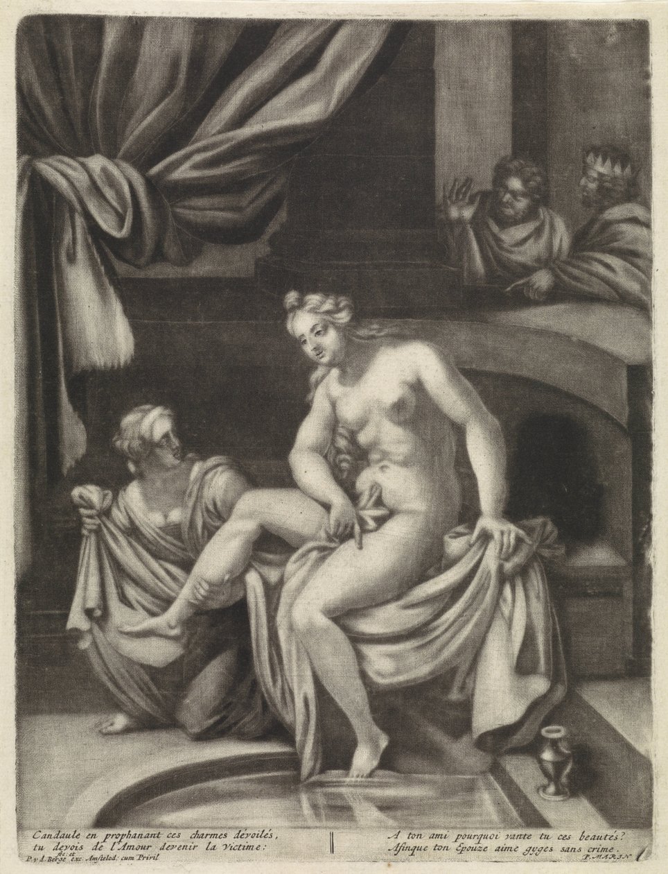 David og Batseba af Pieter van den Berge