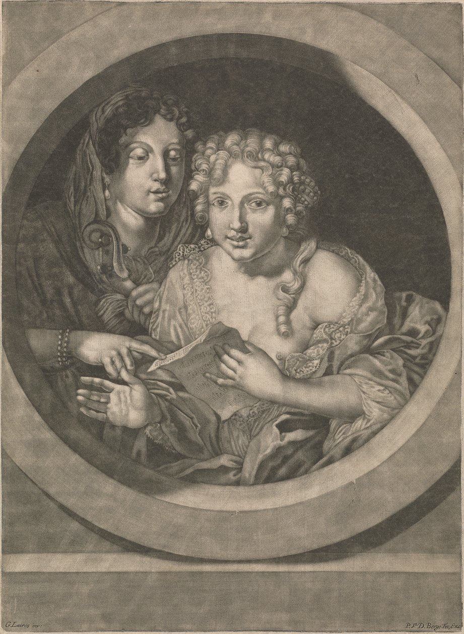 Piger synger af Pieter van den Berge
