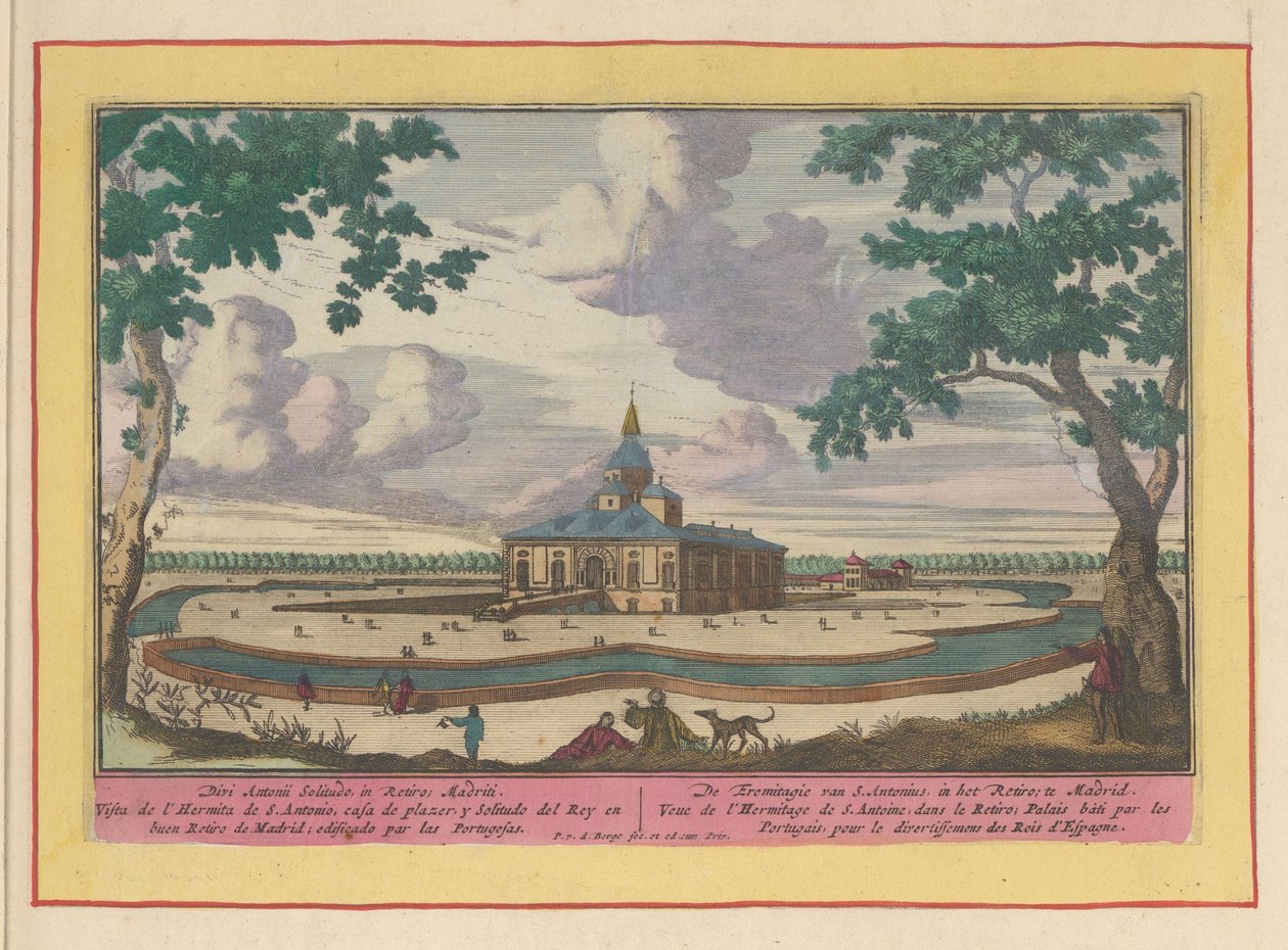 Sankt Antonius kirke i haverne ved Palacio del Buen Retiro i Madrid S. Antonius
