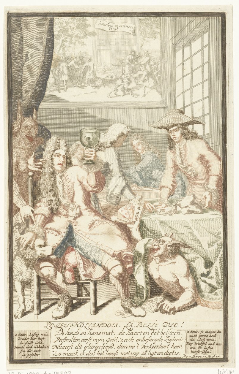 Kortspillet af Pieter van den Berge