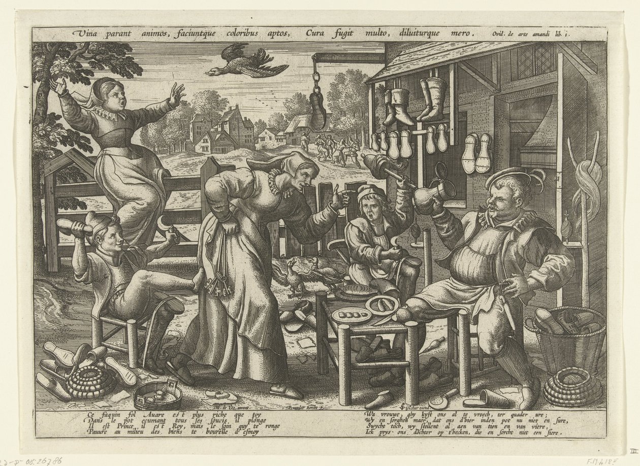 Den forkælede husstand af Pieter van der Borcht (I)