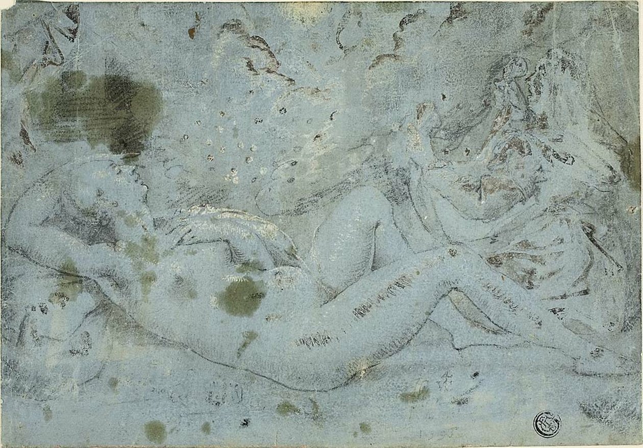 Danae og bygen af guld af Pieter van der Heyden