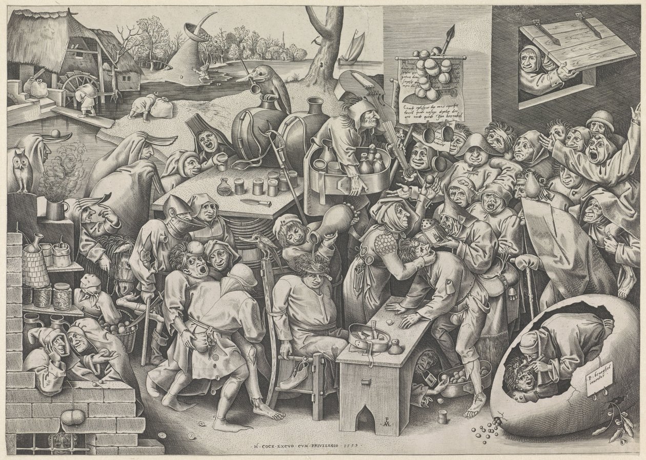 Stenhugger eller heksen fra Mallegem af Pieter van der Heyden