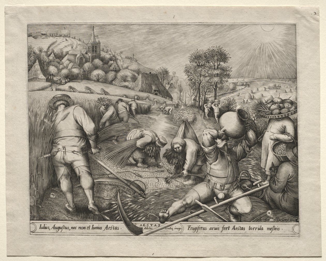 De fire årstider: Sommer af Pieter van der Heyden