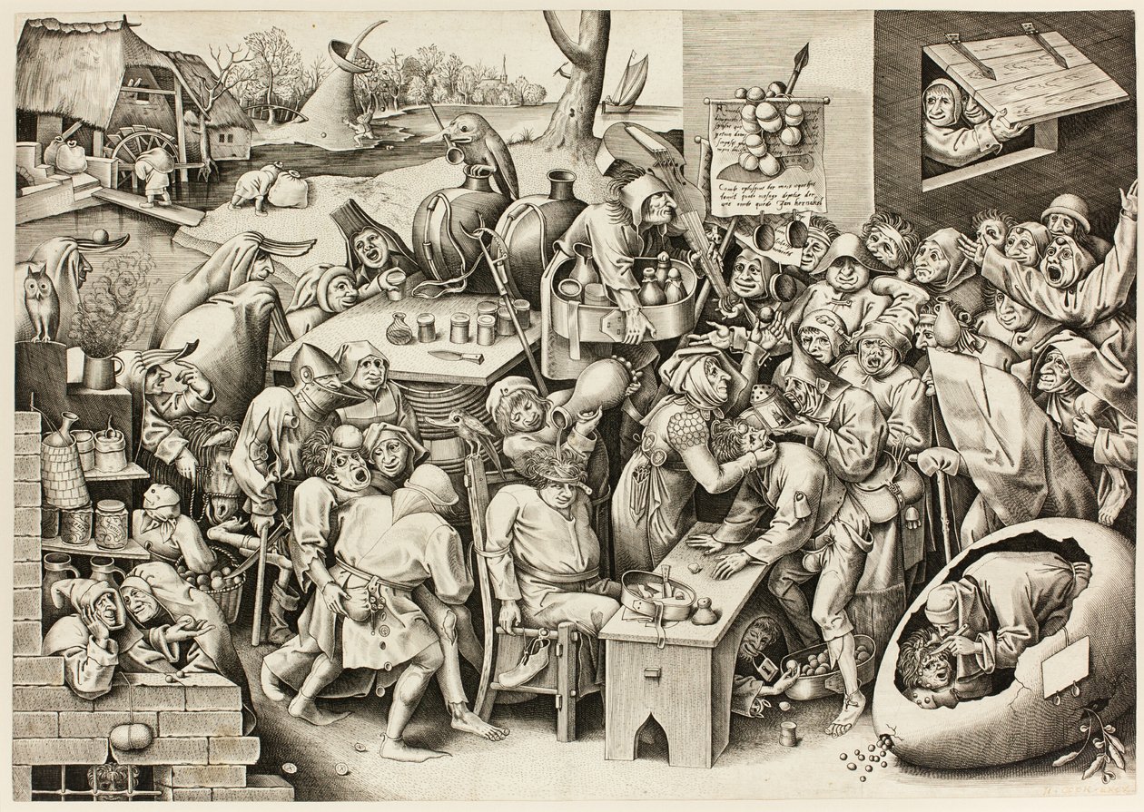 Stenoperationen eller Heksen fra Mallegem af Pieter van der Heyden