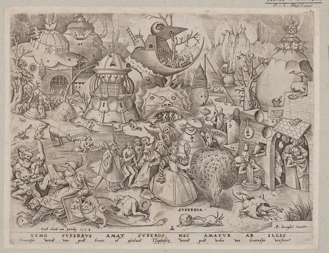 De syv laster af Pieter van der Heyden