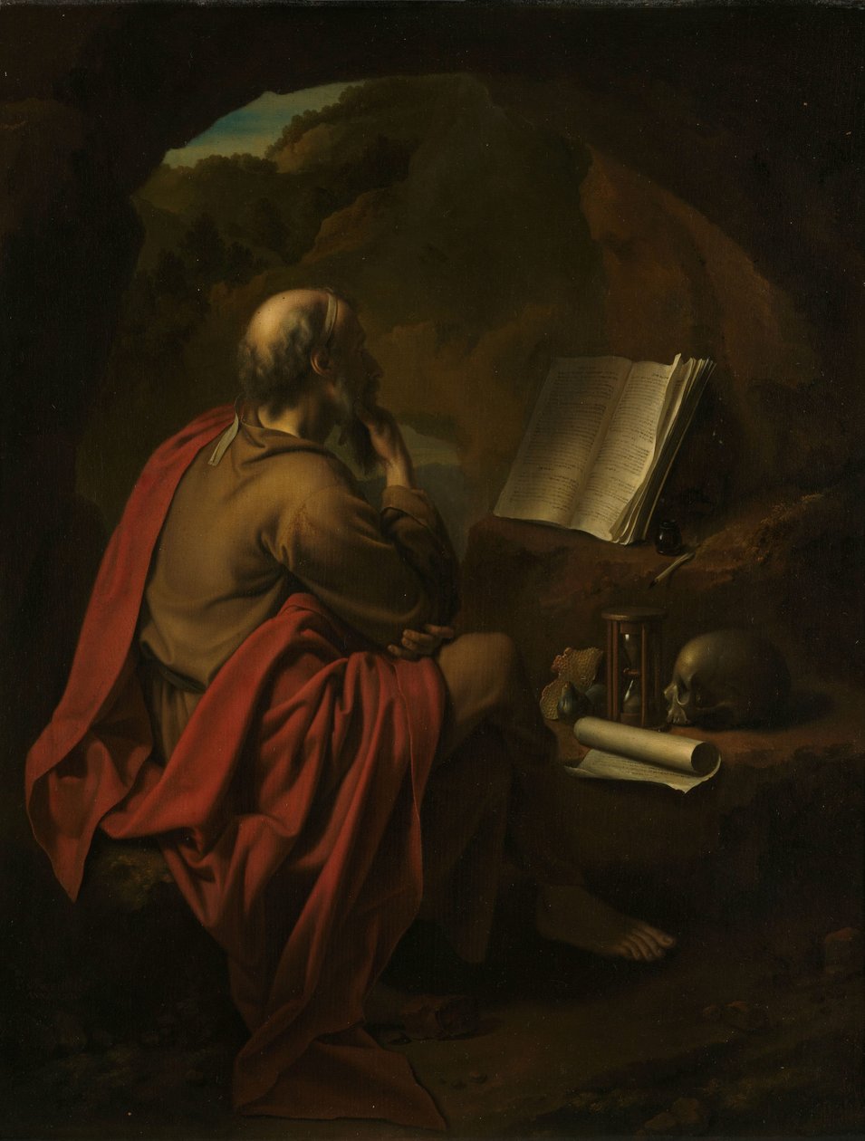 Sankt Jerome af Pieter van der Werff
