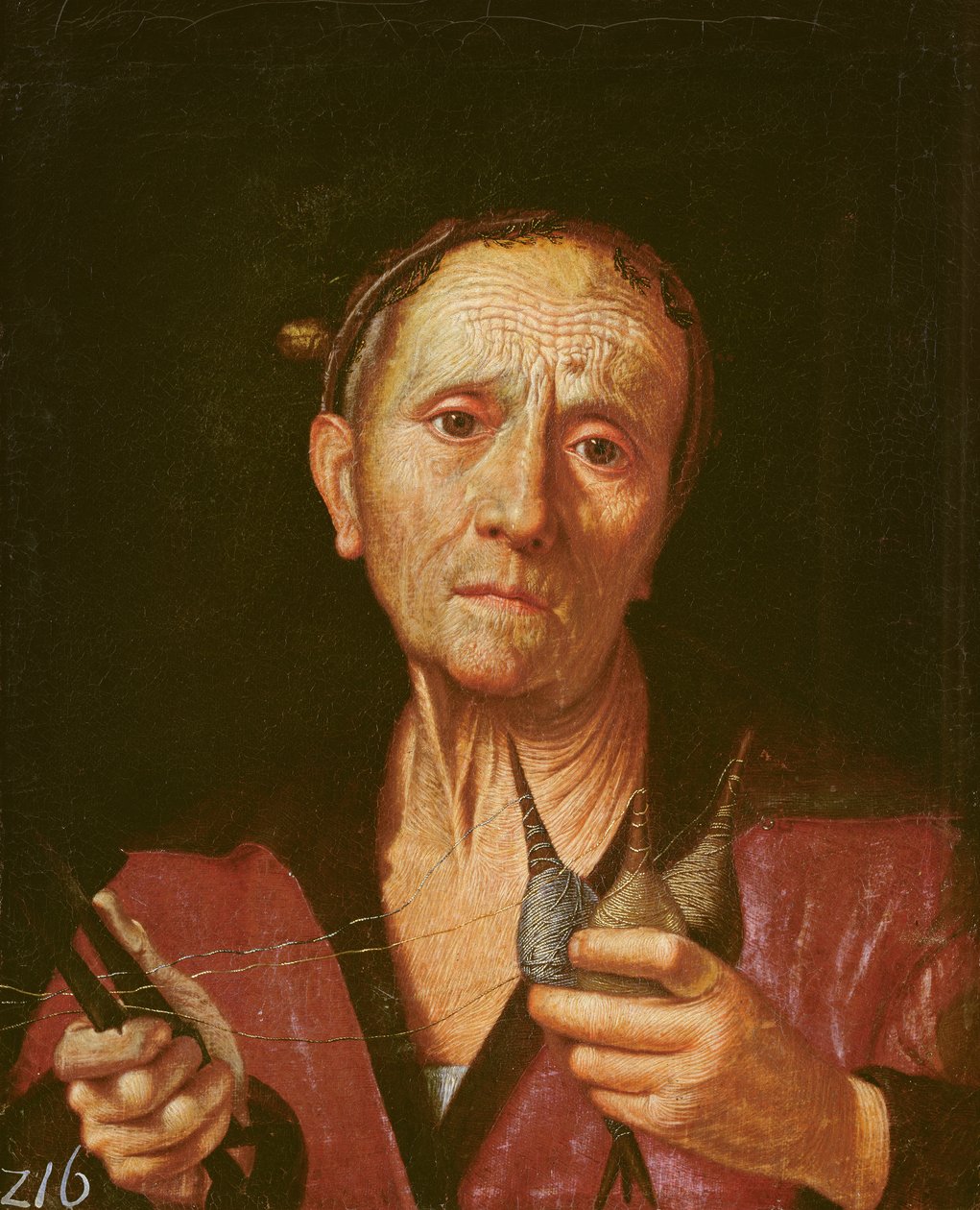 Atropos, en af de tre skæbner af Pietro Bellotti