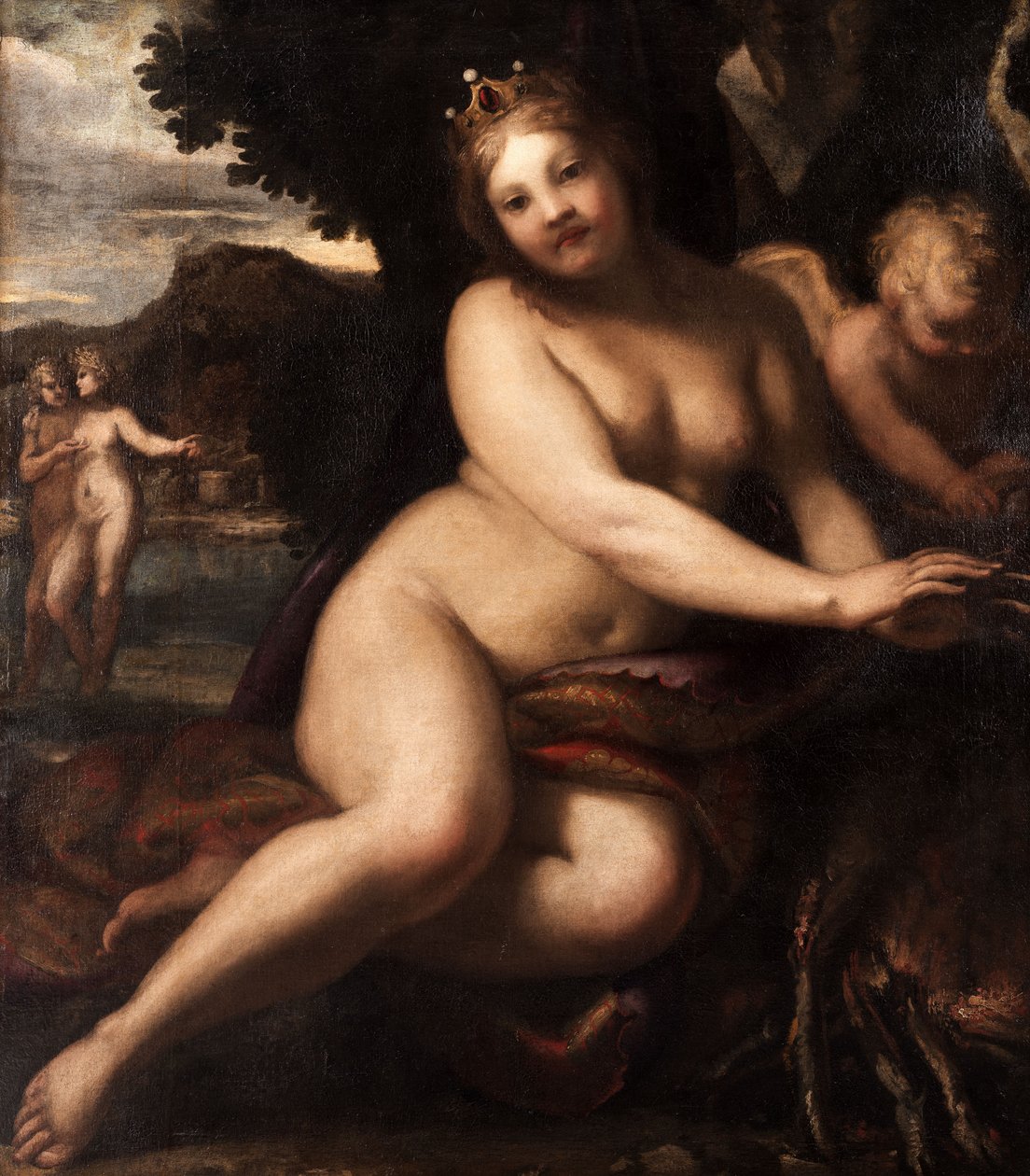 Sine Cerere et Baccho friget Venus af Pietro Liberi