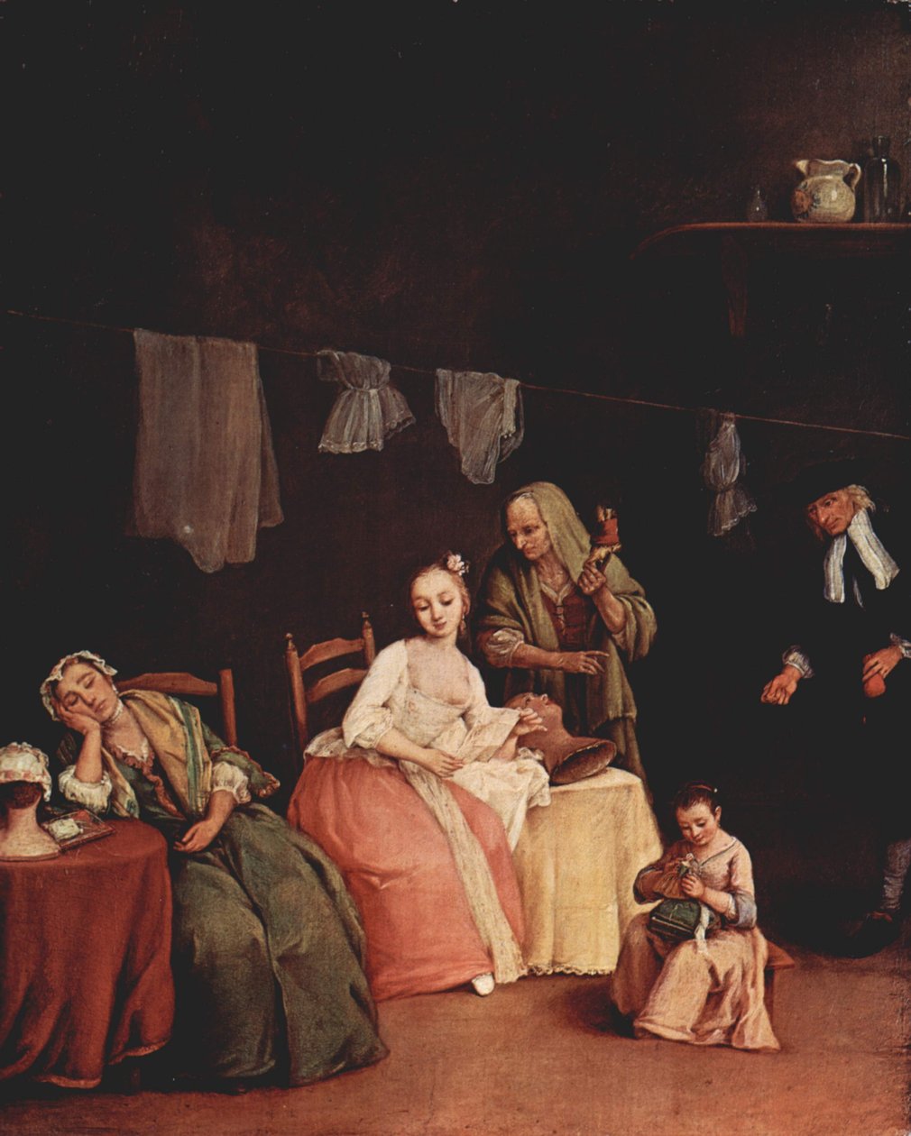 Rengøringsdamen af Pietro Longhi