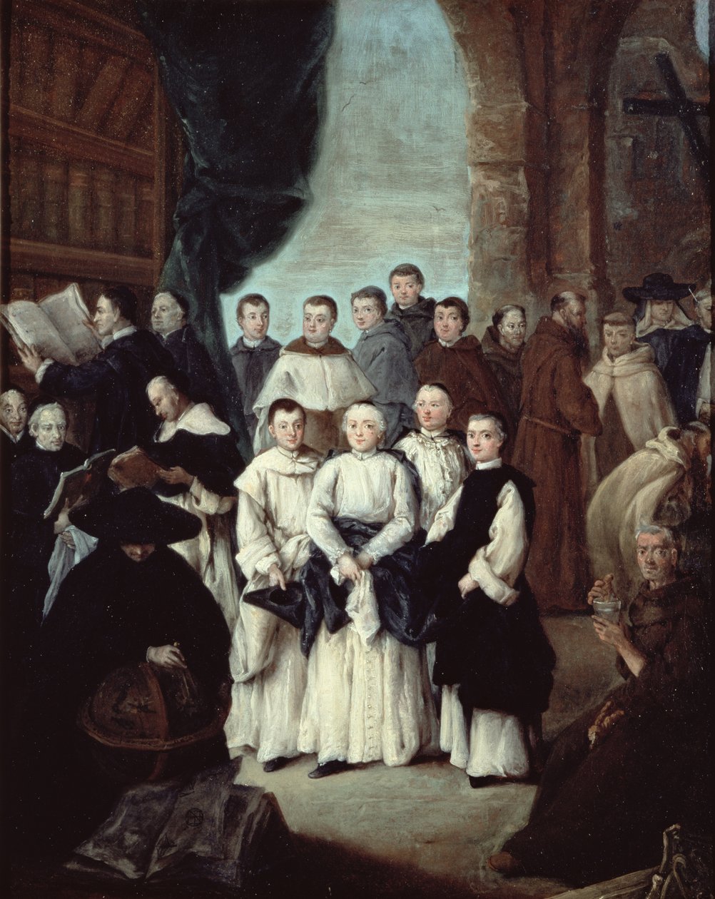 Brødre i Venedig af Pietro Longhi