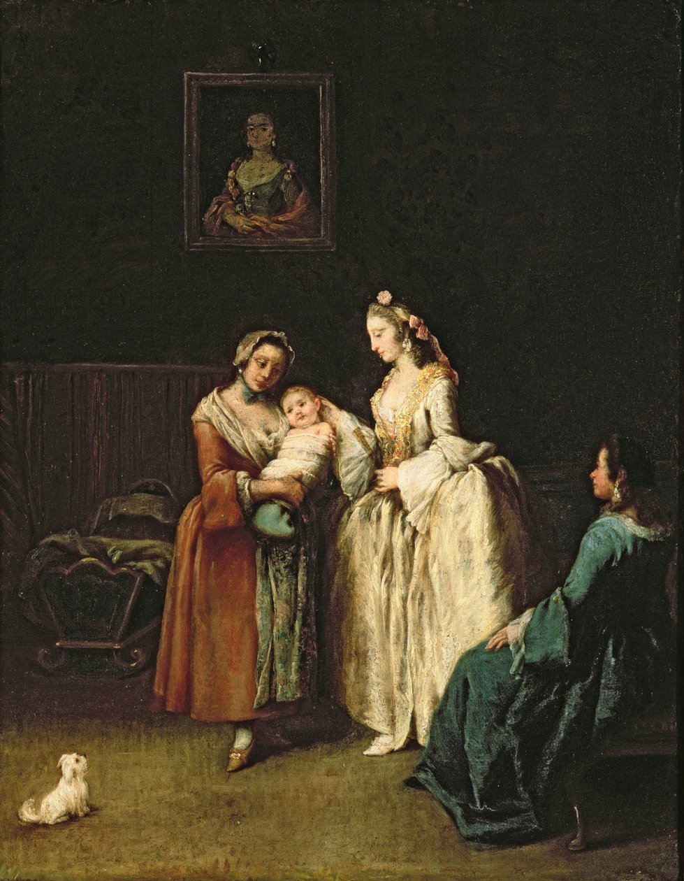 Vådsygeplejersken af Pietro Longhi