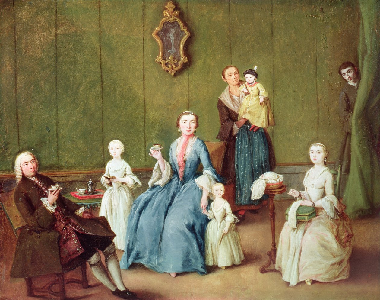 venetiansk familie af Pietro Longhi