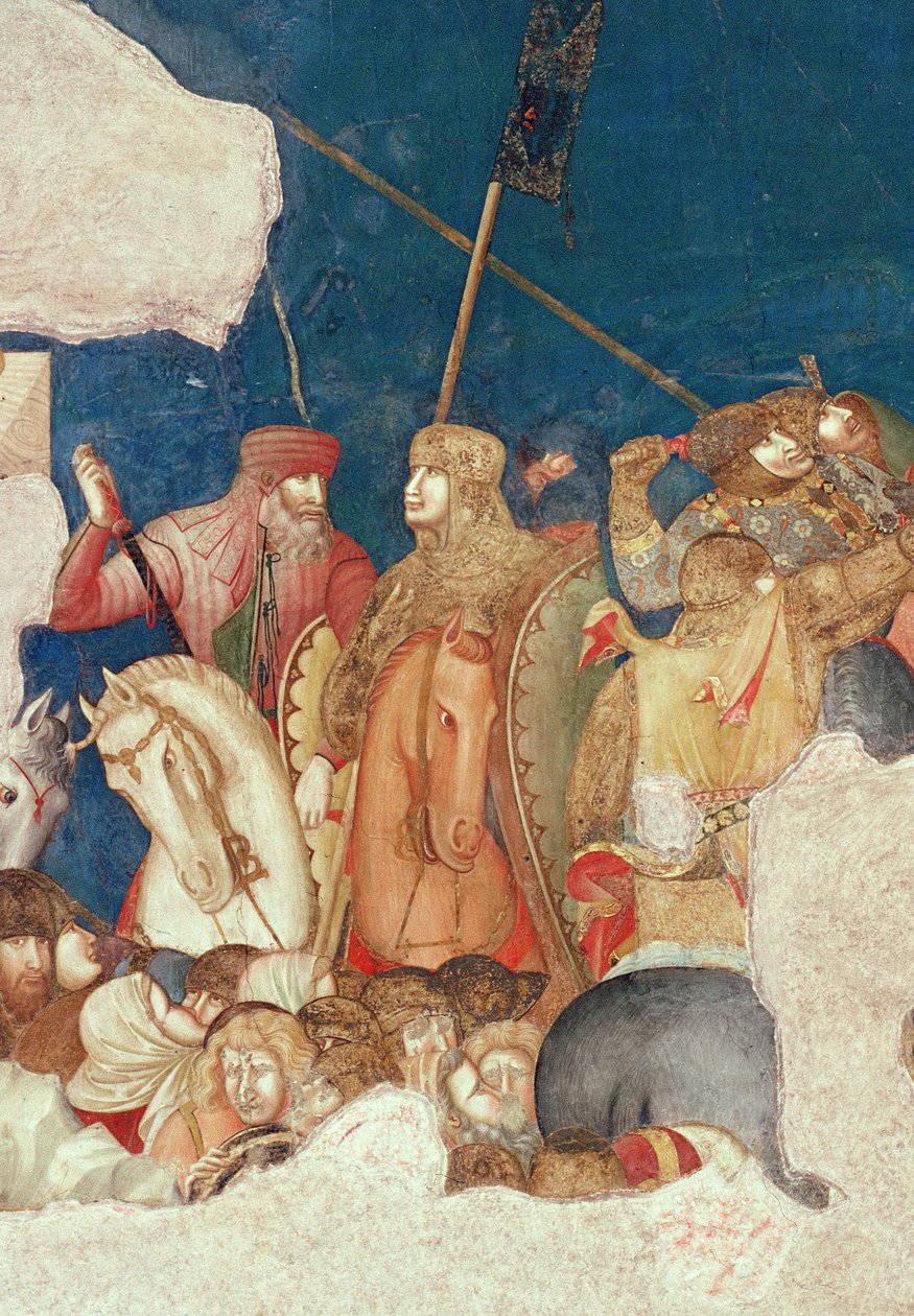 Golgata (detalje af 208458) af Pietro Lorenzetti