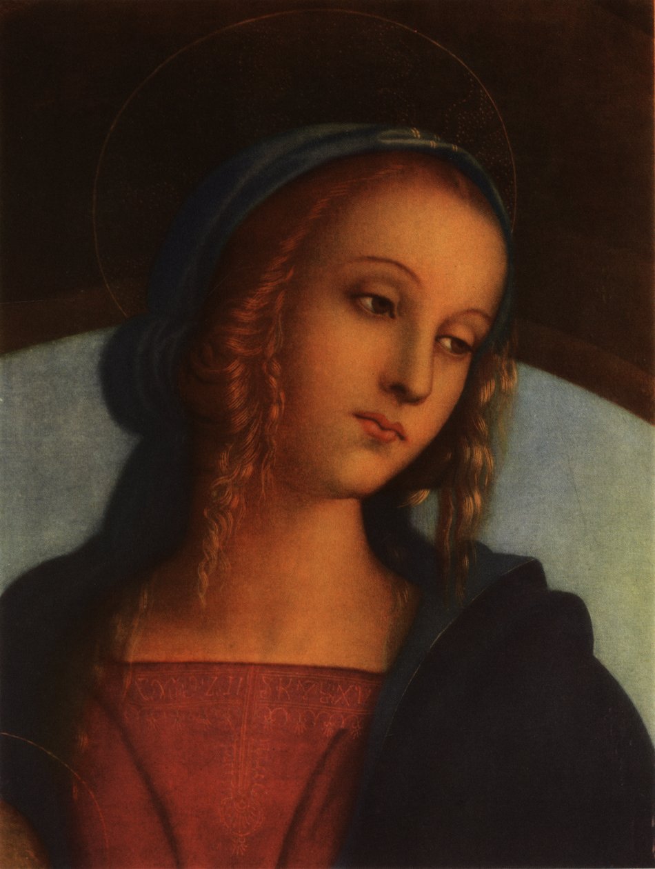 Madonna von Pietro Perugino (1446-1523) af Pietro Perugino