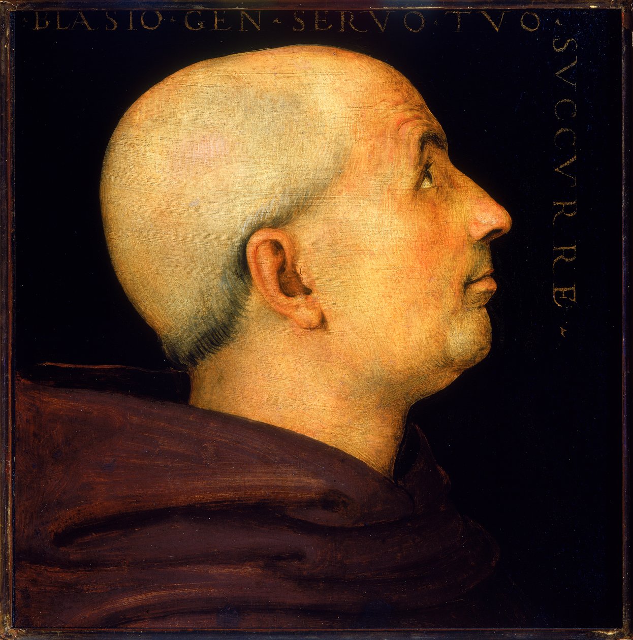 Portræt af Don Biagio Milanesi af Pietro Perugino