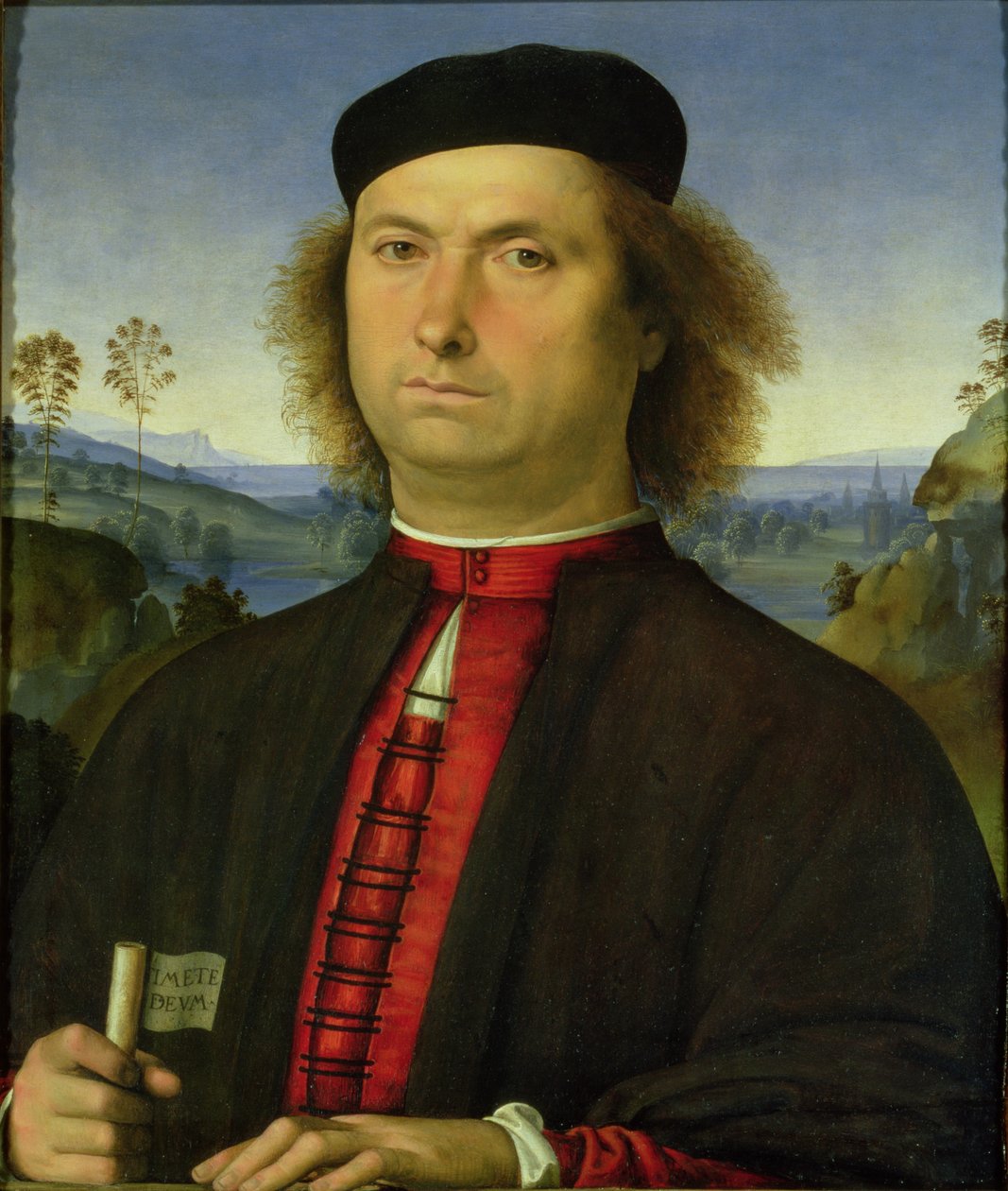 Portræt af Francesco delle Opere, 1494 af Pietro Perugino