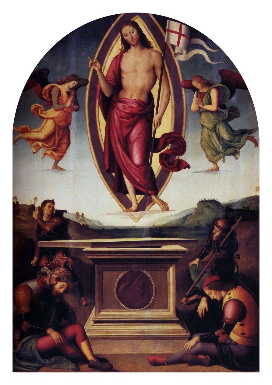 Opstandelse af Pietro Perugino