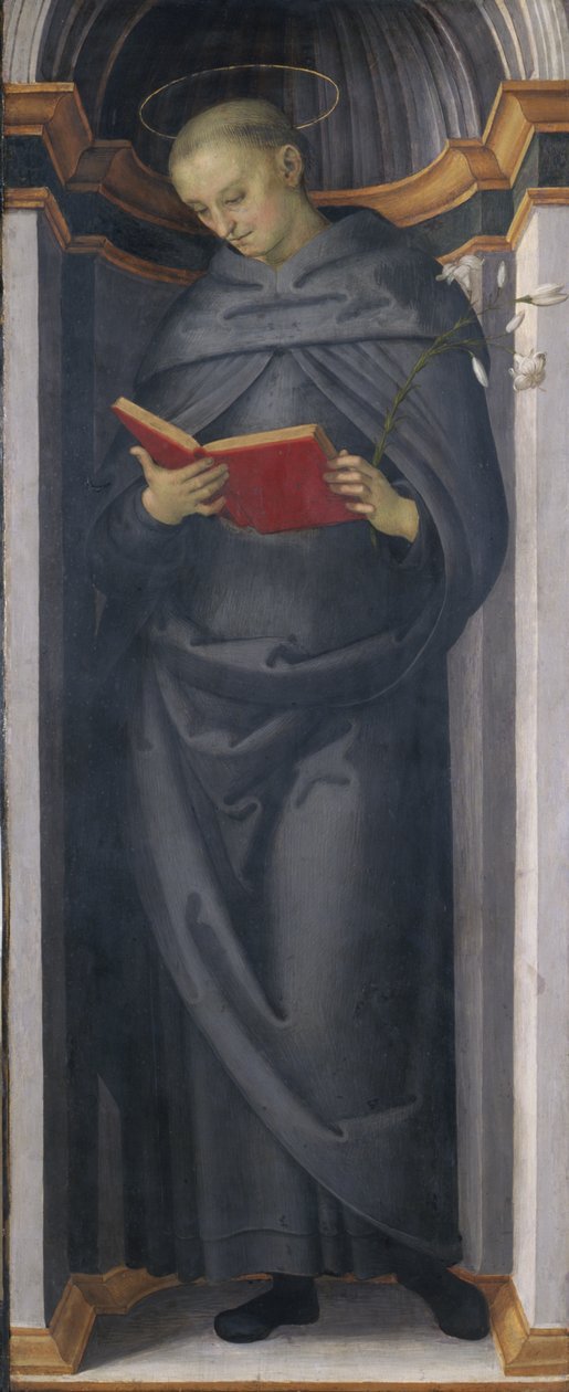 Den salige Philip Benitius, ca. 1505-6 (tempera på poppeltræ) af Pietro Perugino