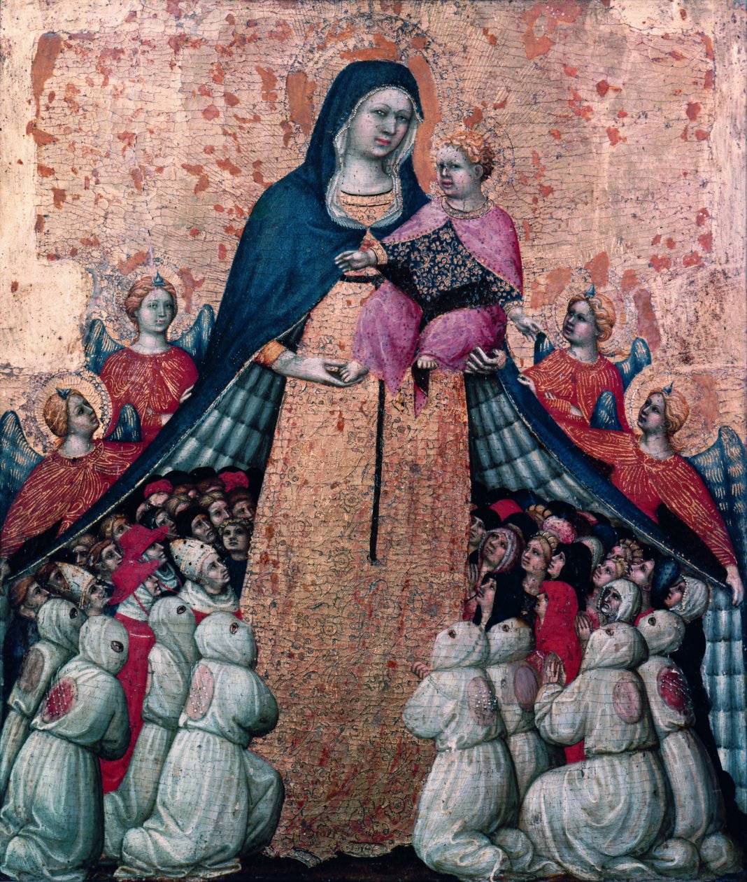 Jomfru af Misericordia af Pietro di Domenico da Montepulciano