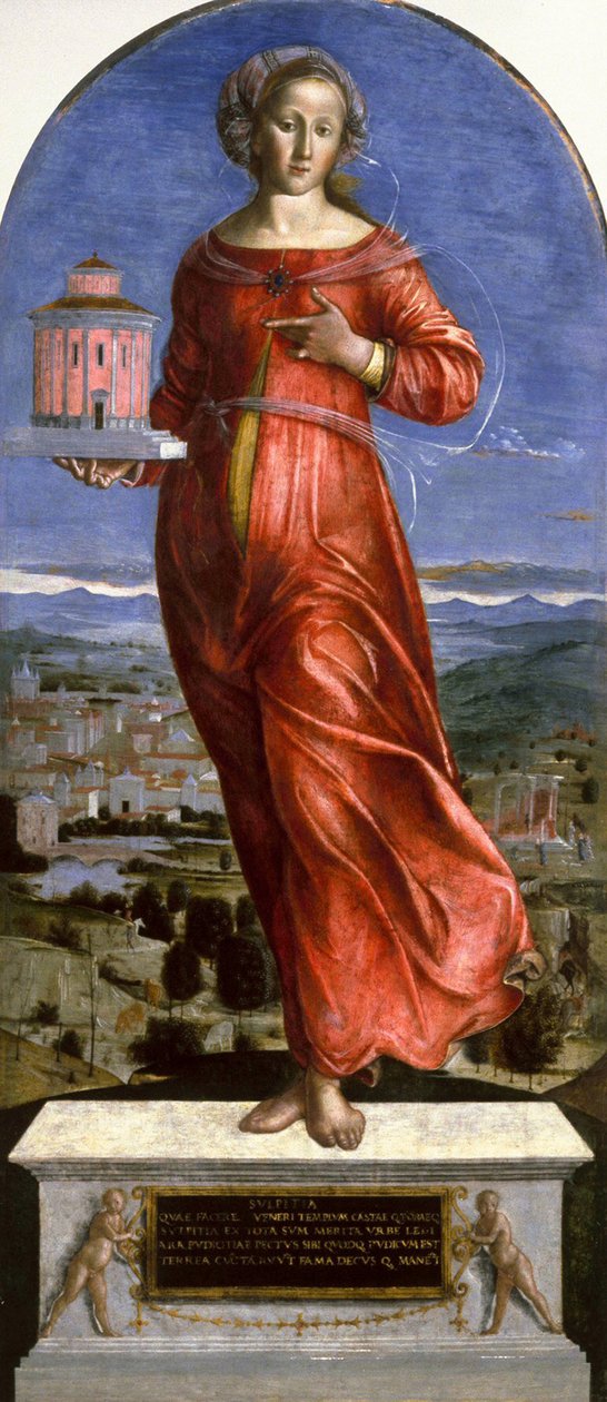 Sulpicia, ca. 1493-5 af Pietro di Francesco degli Orioli