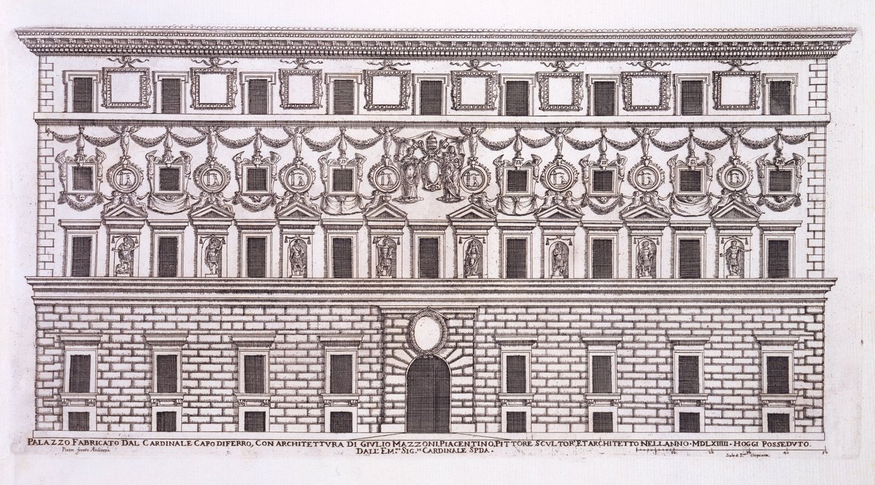 Palazzo Capodiferro, Rom, fra 