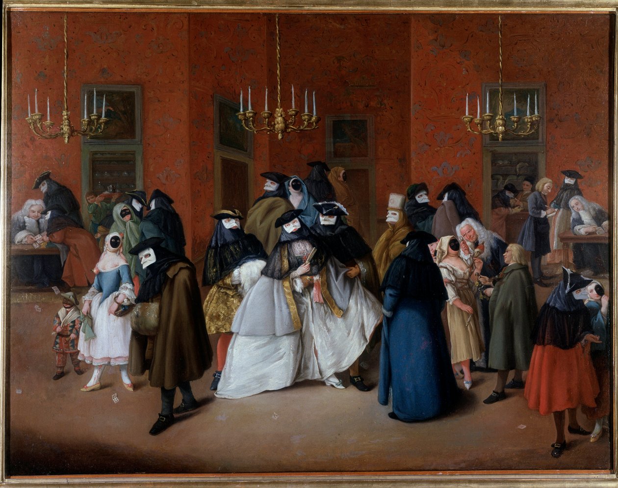 Foyeren (maleri, ca. 1760) af Pietro (after) Longhi