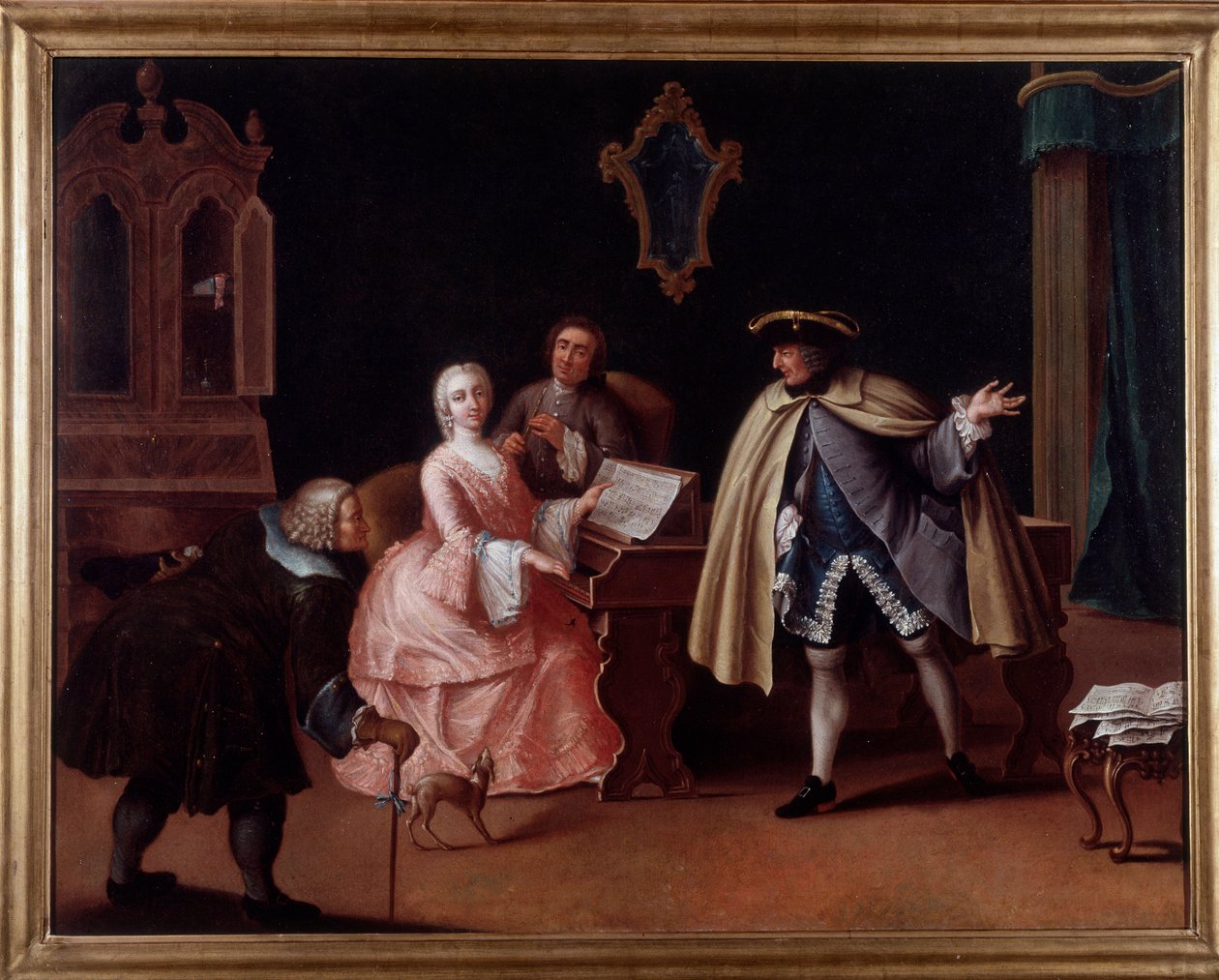 Musiktimen (maleri af Pietro (after) Longhi