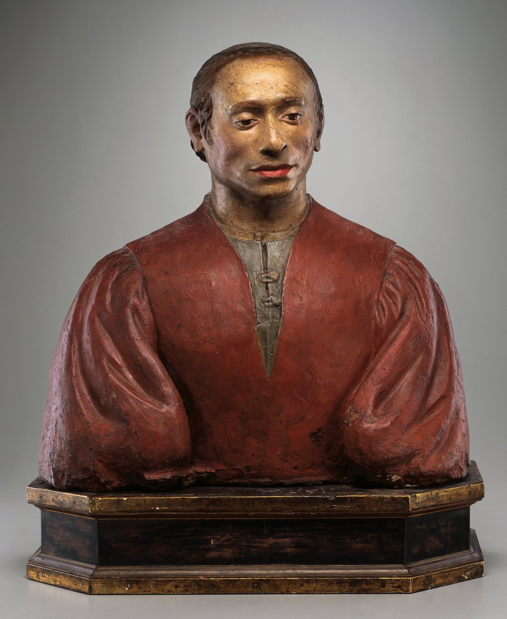Palla Rucellai, ca. 1506 (terracotta med polykrom dekoration) af Pietro (attr. to) Torrigiano