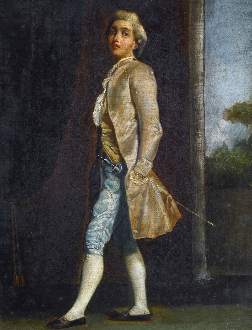 "Portræt af Giacomo Girolamo Casanova (1725-1798)" af Pietro (circle of) Longhi