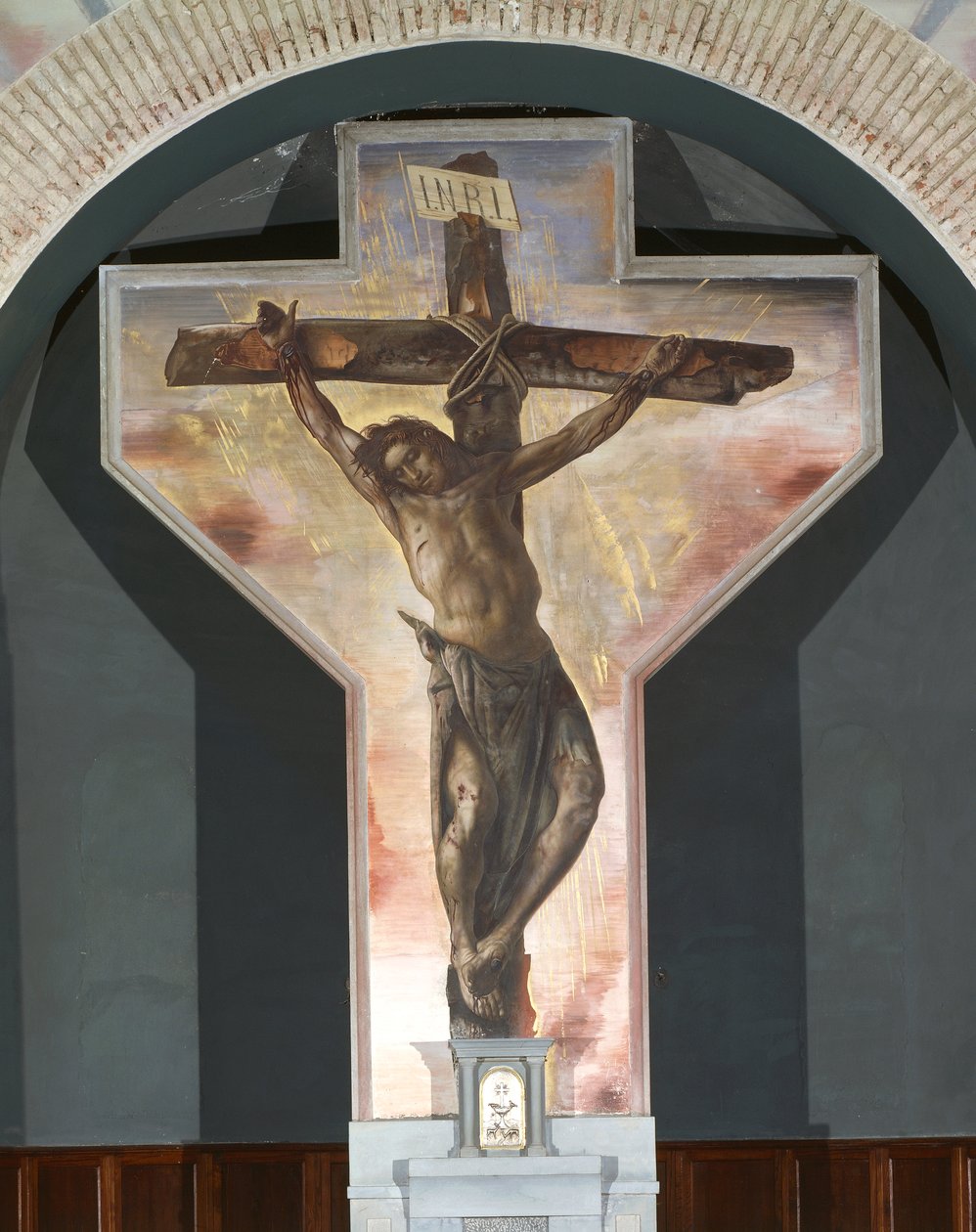 Krucifiks af Pietro Annigoni