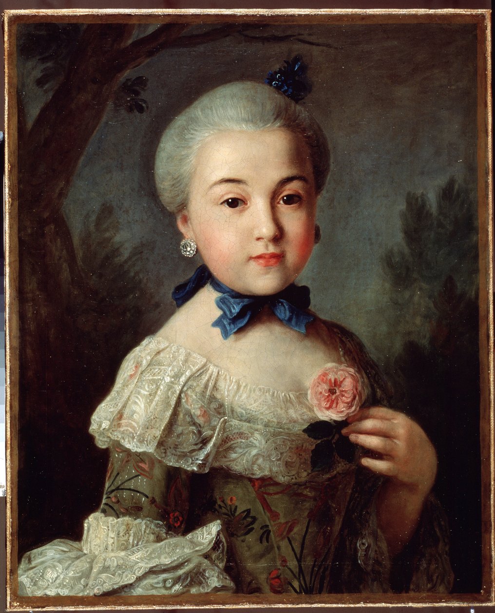 Portræt af grevinde ofte Shermatyev, 190 af Pietro Antonio Rotari