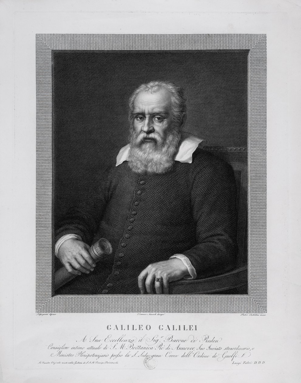 Galileo Galilei af Pietro Bettelini