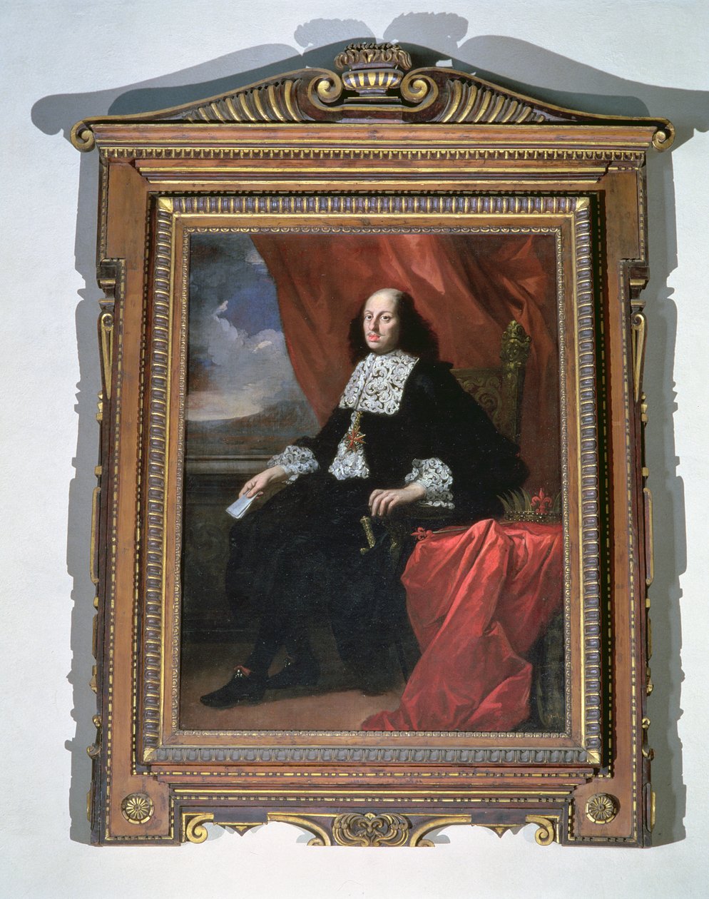 Portræt af storhertugen Cosimo III (olie på lærred) af Pietro Dandini