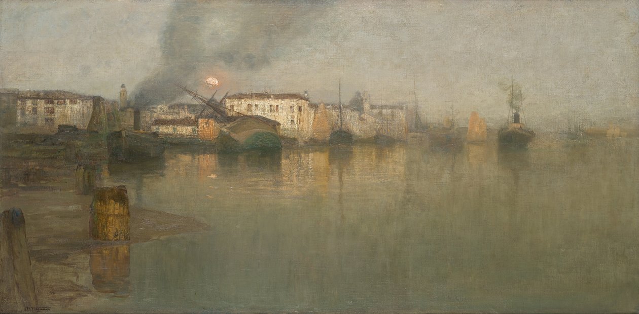 Venedig ("Fra sole e luna") af Pietro Fragiacomo
